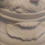 Antique Psyche and Cupid heavy large bisque statue Image 4