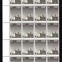 1985 Ireland Bicentenary of Dunsink Observatory Commemorative Stamps Block of 20 with Plate 1A1A1A1A Mint Never Hinged (MNH)
