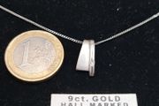 9ct  white gold diamond necklace