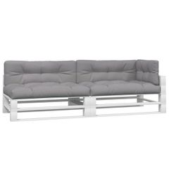 Grey Pallet Couch Cushions