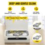 BRAND NEW 500ml Ultrasonic Cleaner Mini Portable Washing Machine Ultrasound Bath Sonic Cleaning Devices for Glasses Home Appliances Image 3