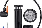 Bicycle Portable Bicycle Bike Football Ball Accessories Multifunctional Valve Foot Inflator Pump Save Energy for Electric Bike Biking Air Pump