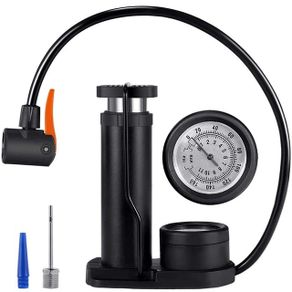Bicycle Portable Bicycle Bike Football Ball Accessories Multifunctional Valve Foot Inflator Pump Save Energy for Electric Bike Biking Air Pump