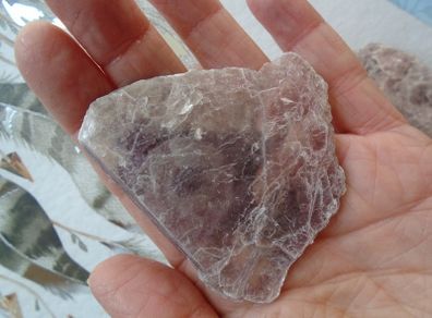 Lepidolite slices,Crystals,Gemstones