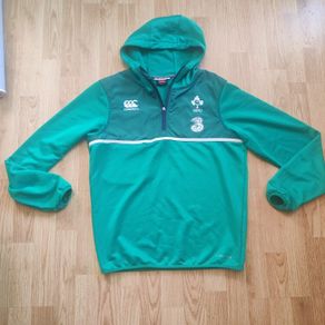 Ireland Rugby Quarter Zip Hoodie (S)