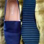 Diffusion Dublin Black Tessuto Loafers Size 5 Image 2