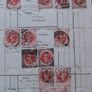 A collection of used Victoria stamps, hinged at loose pages Image 10