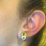 authentic christian dior earrings Image 8