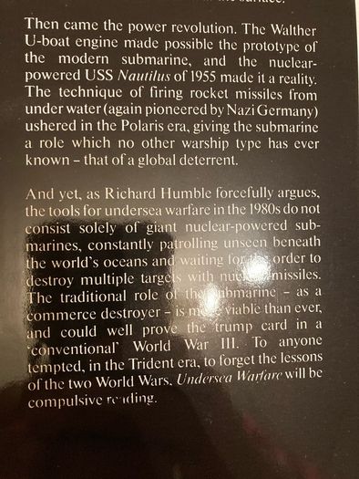War book: 'Undersea Warfare'