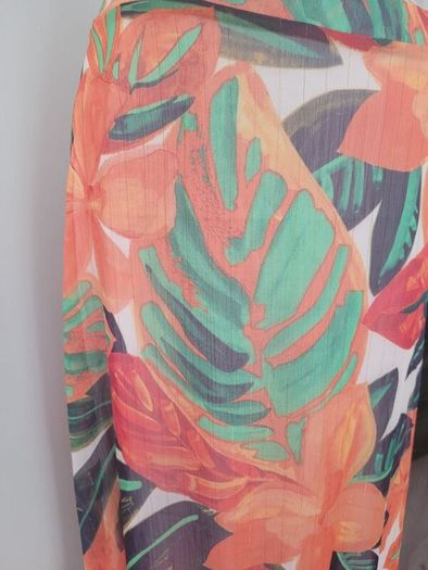 et vous tropical maxi skirt