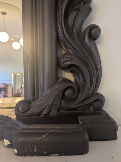 Antique Over Mantle Mirror