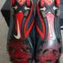 Football Boots Nike Ctr 360 Maestri II Red/White/Grey (2009) Size 7UK FG Image 6