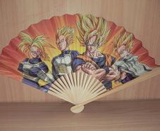 DBZ folding fan