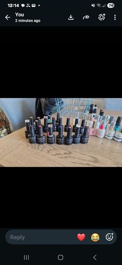 gel and nail polishes