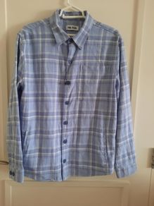 Paul Galvin heavy cotton over shirt long sleeve new but missing the tag in excellent condition with no issues see last two photos for exact measurements FREE STANDARD POSTAGE INCLUDED