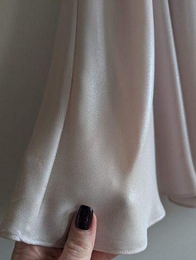 Ted Baker satin midi skirt
