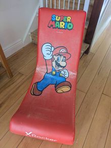 Super mario gaming chair x rocker
