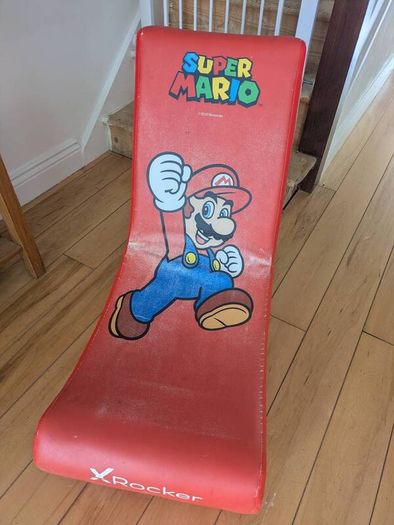 Super mario gaming chair x rocker