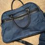 icandy peach navy check changing diaper bag and footmuff Image 2