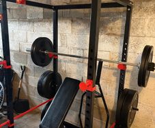 Squat Rack and Accessories