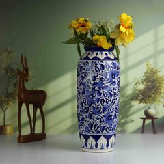 Handmade and Hand Painted Ceramic Flower Vase | Warehouse Clearance | Massive Discount | Bargain prices