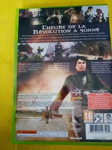 Fable 3 III Xbox 360 Games Original