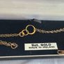 ladies 9ct gold bracelet Image 3