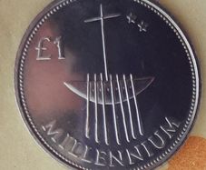 1 Punt Millennium collectable coin in case