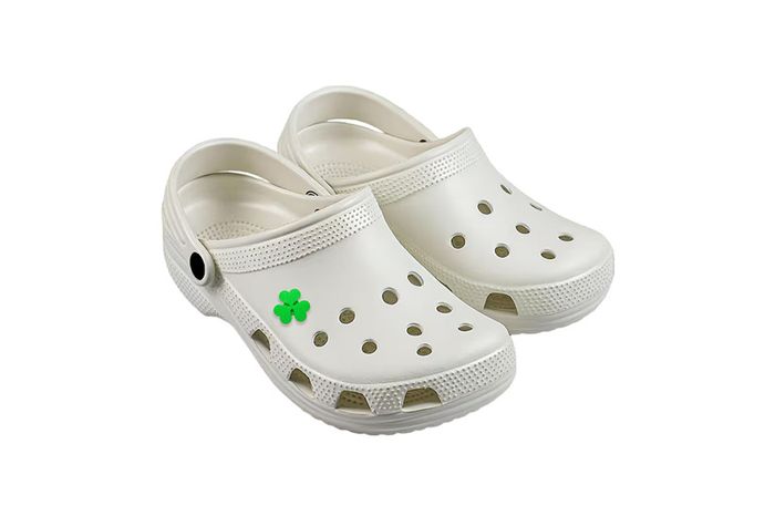 Aer Lingus Retro Shamrock Clog Shoe Charm