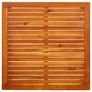 Garden Coffee Table 85x85x45 cm Solid Acacia Wood Image 3