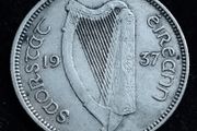 Ireland - 1937 - Shilling - Bull - Silver - KM.6 - [2757]
