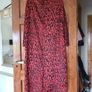 Ladies Red and Black ZARA Dress Size L NEW Image 4