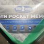 5ft Kingsize Twin Pocket Memory Mattress - new/packaged Image 3