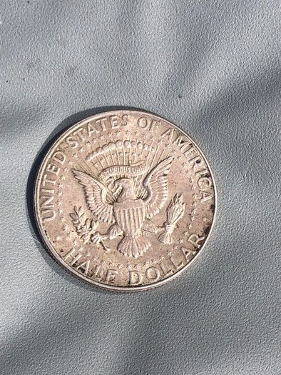 1964 J F Kennedy half dollar