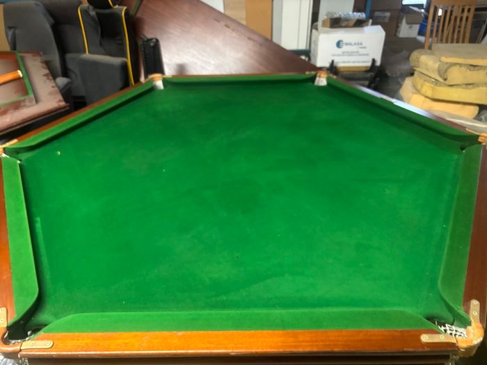 Rare Vintage Hexagon Pool Table
