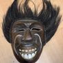 Mask and African bead belt Image 2