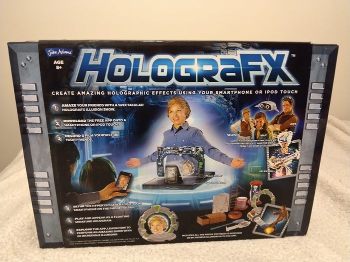 John Adams Holografx Interactive game
