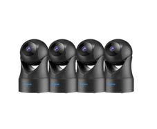 Owltron 4pcs Indoor Pan/Tilt Security Camera 2K, Smart Cam for Home Security with Motion Detection, 2.4G WiFi with Phone APP, Baby/Pet Camera with IR Night Vision & Two Way Talk