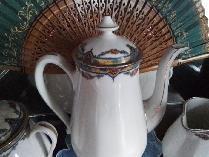 Classic Limoges Three Piece Coffee/Tea Set