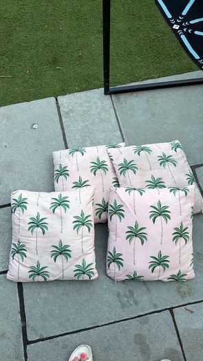 Outdoor cushions