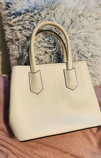 Elegant White Handbag + Wallet Set (Prada-inspired)