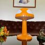 Vintage IKEA Orange Skojig Cloud Table Lamp Image 3