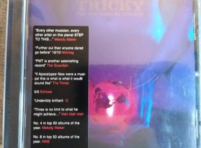 Tricky - Pre-Millennium Tension CD (1996) Electronic Trip Hop EX+