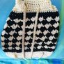 Handmade crochet backpack Image 3