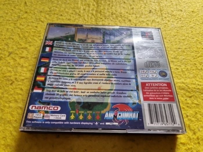 Air Combat PlayStation1 Ps1 PlayStation2 Ps2 games Original