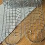 7x Stainless Steel Oval Wire Bread / Serving Baskets (35.5cm) Image 6