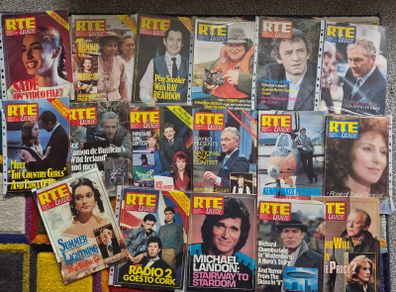 RTE Guide 36 issues from 1985