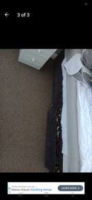 Velvet divan king size bed
