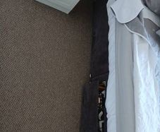 Velvet divan king size bed