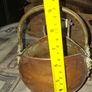 Antique Small Copper and Brass Cauldron on a Pedestal, Price is for 1 Postage Available Image 10